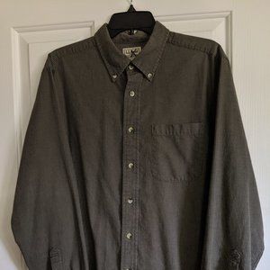 LL Bean Flannel button down shirt